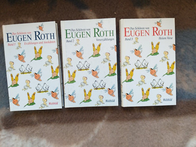 3 Top Bücher - Das Schönste von Eugen Roth - Raritäten für Leser