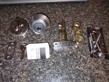 New Single Cylinder Deadbolt Satin Nickel deadbolts key Defiant Home Security