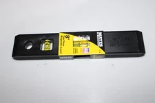 Mayes 10198 8" Black Magnet Torpedo Level NEW made in the USA