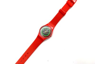 Swatch Compass Watch - Ladies size Swatch Compass LV100 1990 Standard Ladies 25mm Vintage Band  main image 4
