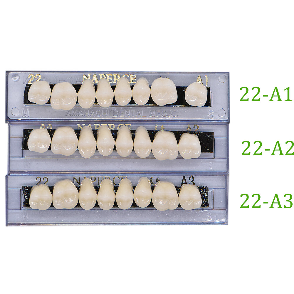 Denti Finti In Resina Polimerica KAILI - Tutte Le Misure, Colori A2/A3, Per Odontotecnici Denti Finti Resina Polimerica - Foto 10