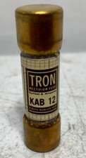Cooper Bussmann KAB-12 Tron High Speed Fuse 250V 12 Amp lot of 3 