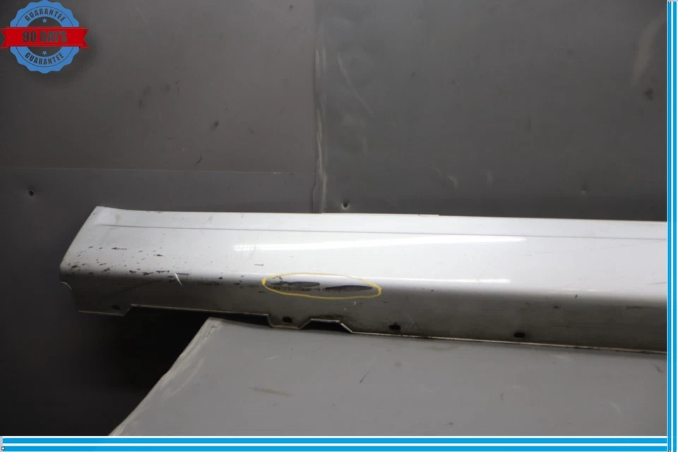 07-15 Jaguar X150 XKR XK faldón lateral izquierdo panel basculante plateado OEM Foto 4 de 4