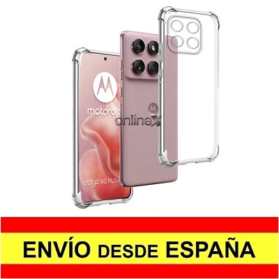 ONLINEX® Funda Silicona Antishock para MOTOROLA EDGE 60 - EDGE 60 FUSION - EDGE 60S a7389