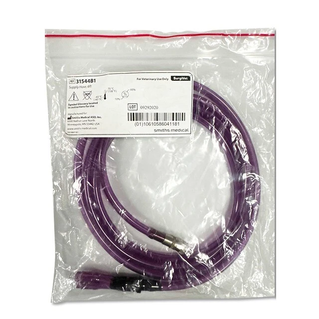 Smiths Medical 31544B1 NIBP Supply Hose, 6ft, Original OEM