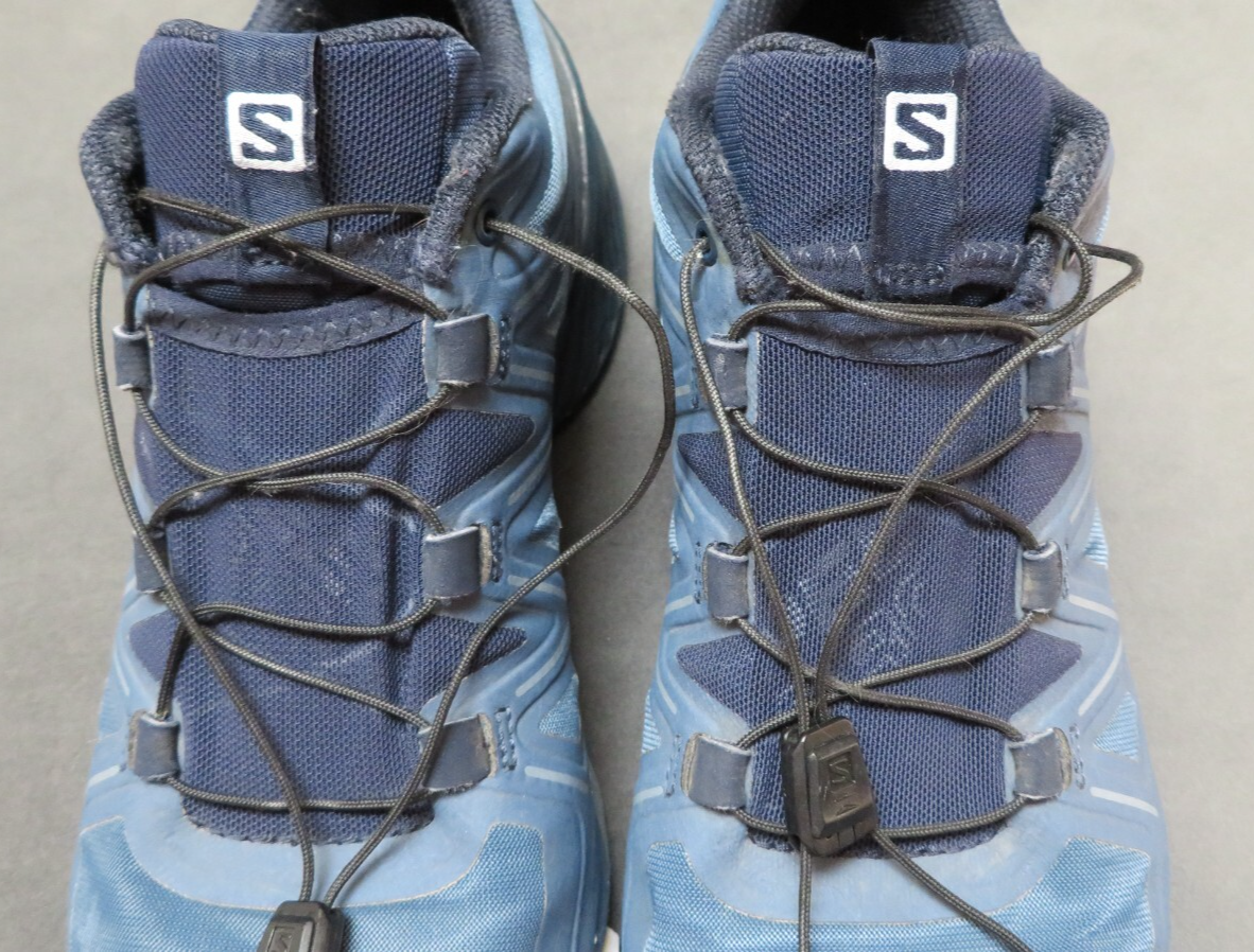 Scarpe da trail running Salomon Speed Cross 5 larghe donna taglia 9 leggermente usate blu