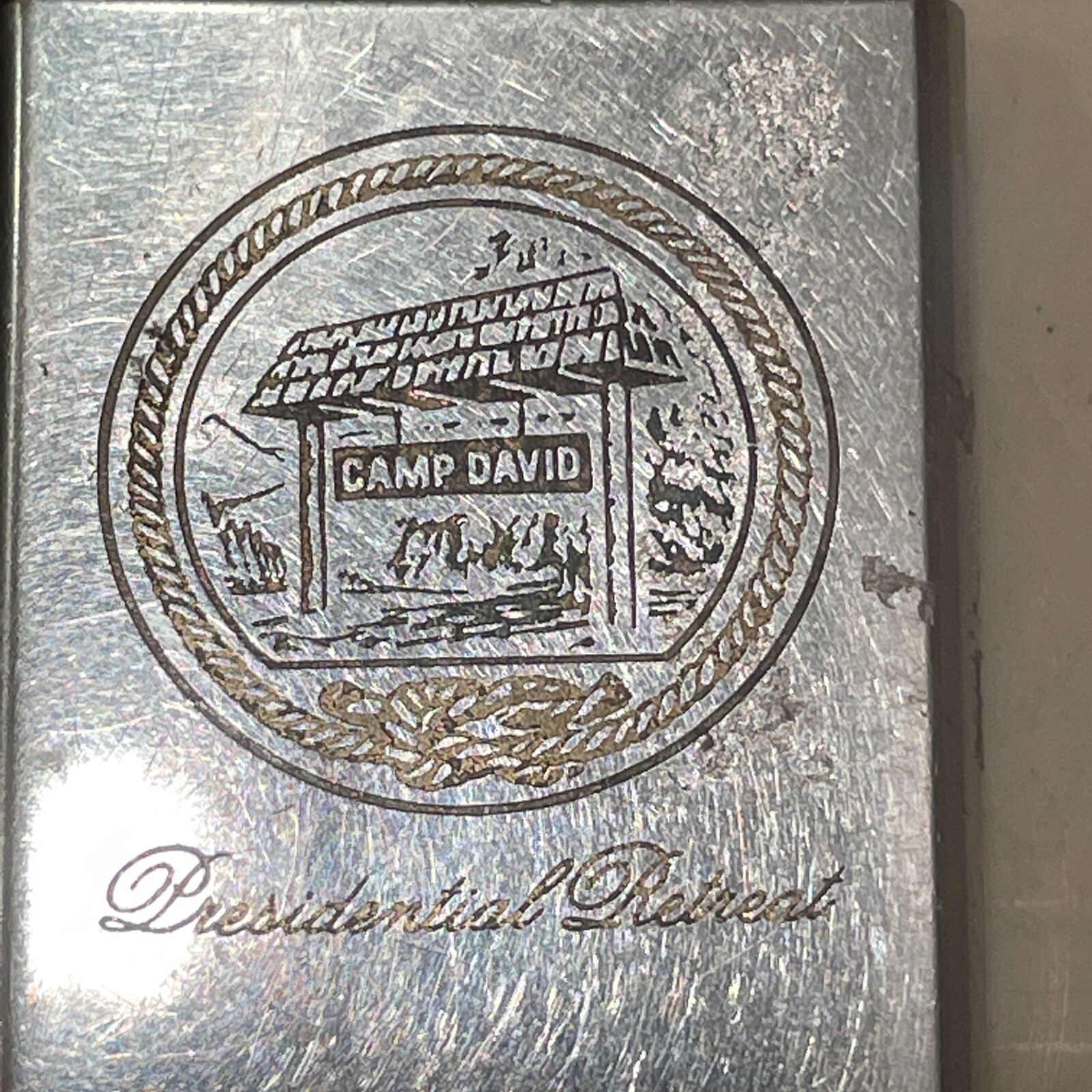 Camp David Presidential Retreat Zippo