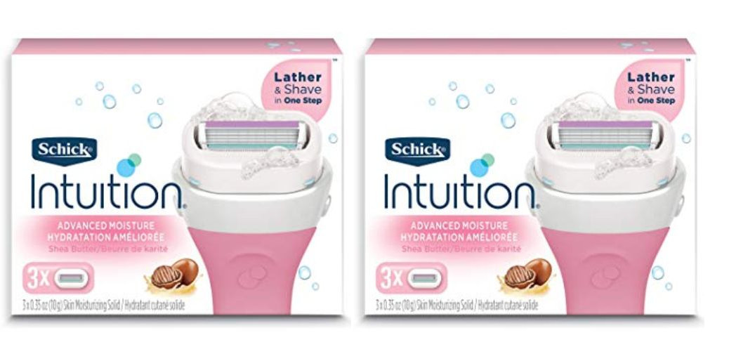 Schick Intuition Ultra Moisture With Shea Butter, 6 Cartridges