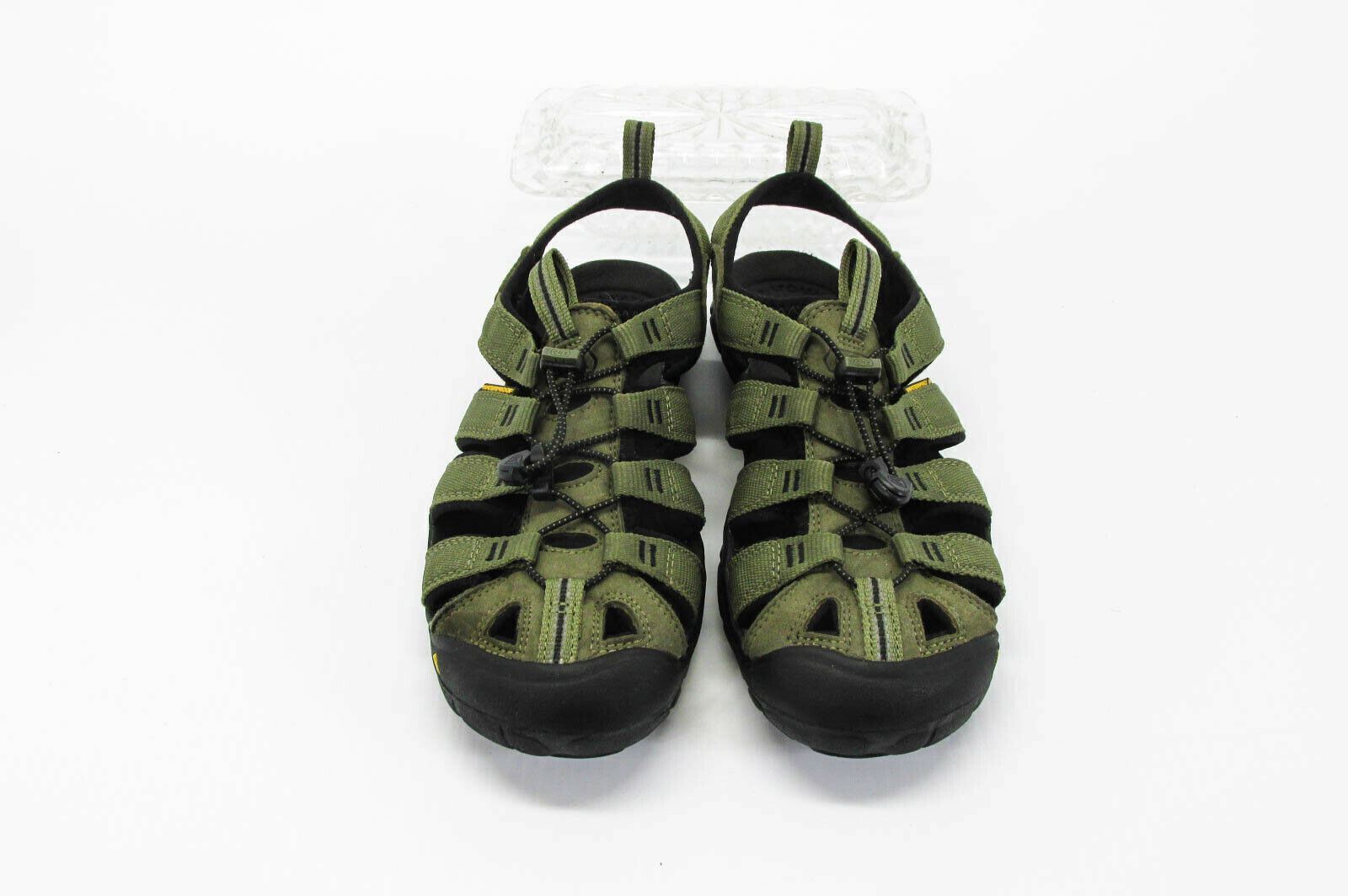 Scarpe sandalo uomo Keen Clearwater CNX taglia 8M verde impermeabile sport usate xq