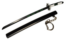 Demon Slayer Nichirin Blade Anime Replica Samurai Katana Keyring Letter Opener