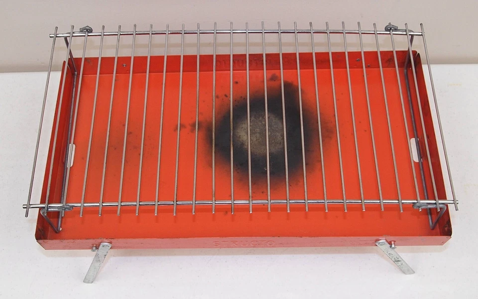 ¡¡GENIAL!! Usado De Colección Carbón STRUCTO #3050 "Parrilla Plegable Picnic Exterior" CAMPING Foto 4 de 4