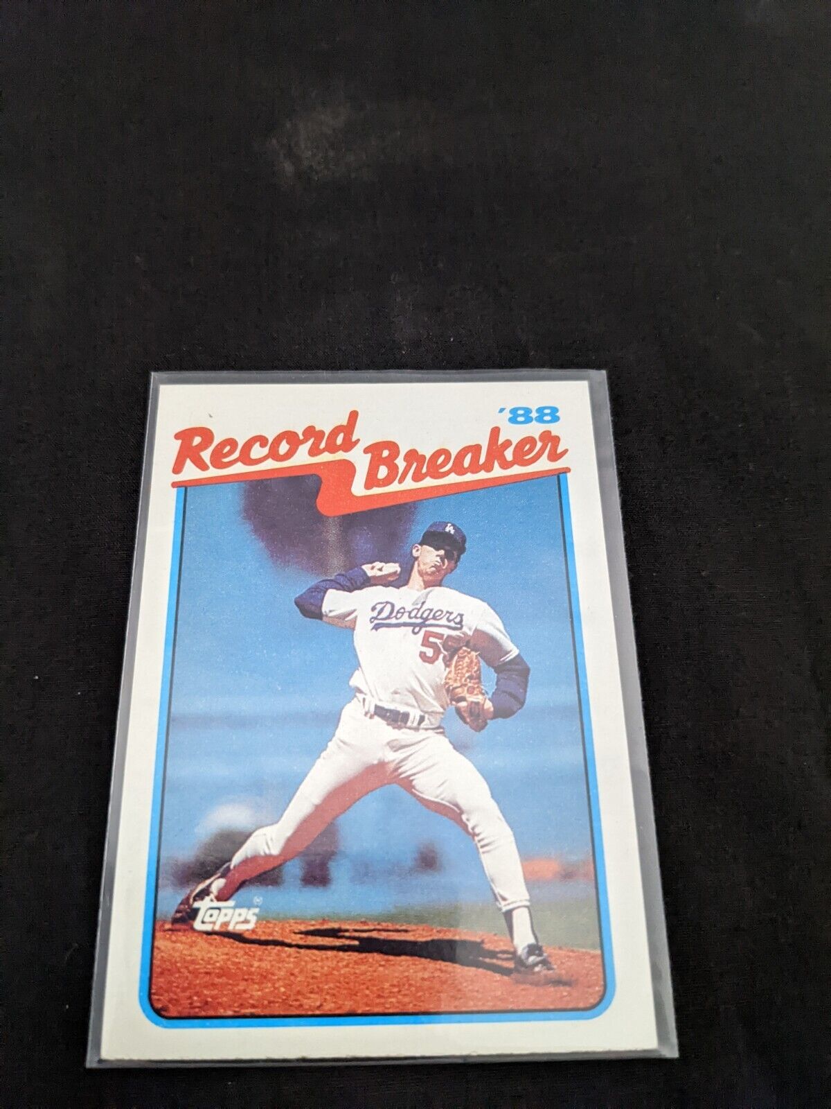 1989 Topps Orel Hershiser Record Breaker 5 eBay