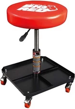 BIG RED Torin Rolling Pneumatic Creeper Garage Padded Adjustable Mechanic Stool