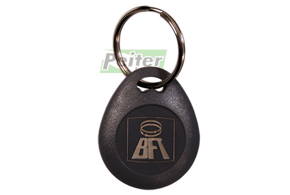 Compass-ring Transponder Keyring With Number ID BFT D110914