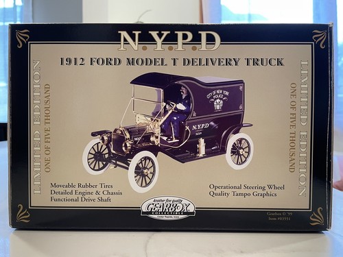 1/16 New York City 1912 Ford Model T Delivery Truck Rare Model #234 of 5000 - Picture 2 of 6