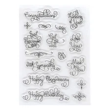 Words Congratulations Happy Birthday Anniversary Love You Miss You Get Well C...