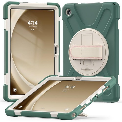 Samsung Galaxy Tab A9 A9+ A8 A7 Lite Stand Case Shockproof Strap Kids Flip Cover - Picture 5 of 35