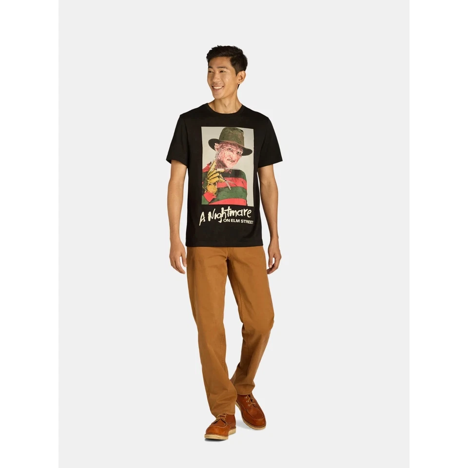 Nightmare on Elm Street Freddy Krueger Men's Graphic T-shirt Size 3XL (54-56) - Image 3 of 4