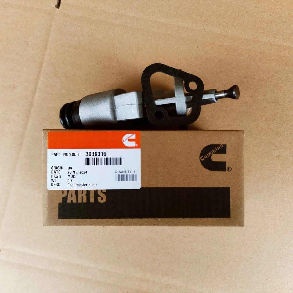Bomba de elevación de combustible Cummins válvula 12V 3936316 4988747 para 94-98 Dodge 5.9 P7100 EE. UU. Foto 3 de 4