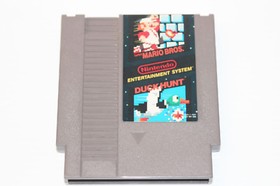 Super Mario Bros. / Duck Hunt (Nintendo NES Game, 1985) - Sharp Cartridge w/Book
