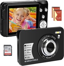 Digital Still Camera 48.0 MP /  2.7" QHD+ /2.7" FTF 16X Digital Zoom Anti-shake