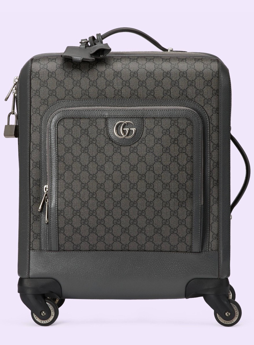 GUCCI Ophidia GG Small Cabin Trolley Bag Gray Men's from Japan | eBay