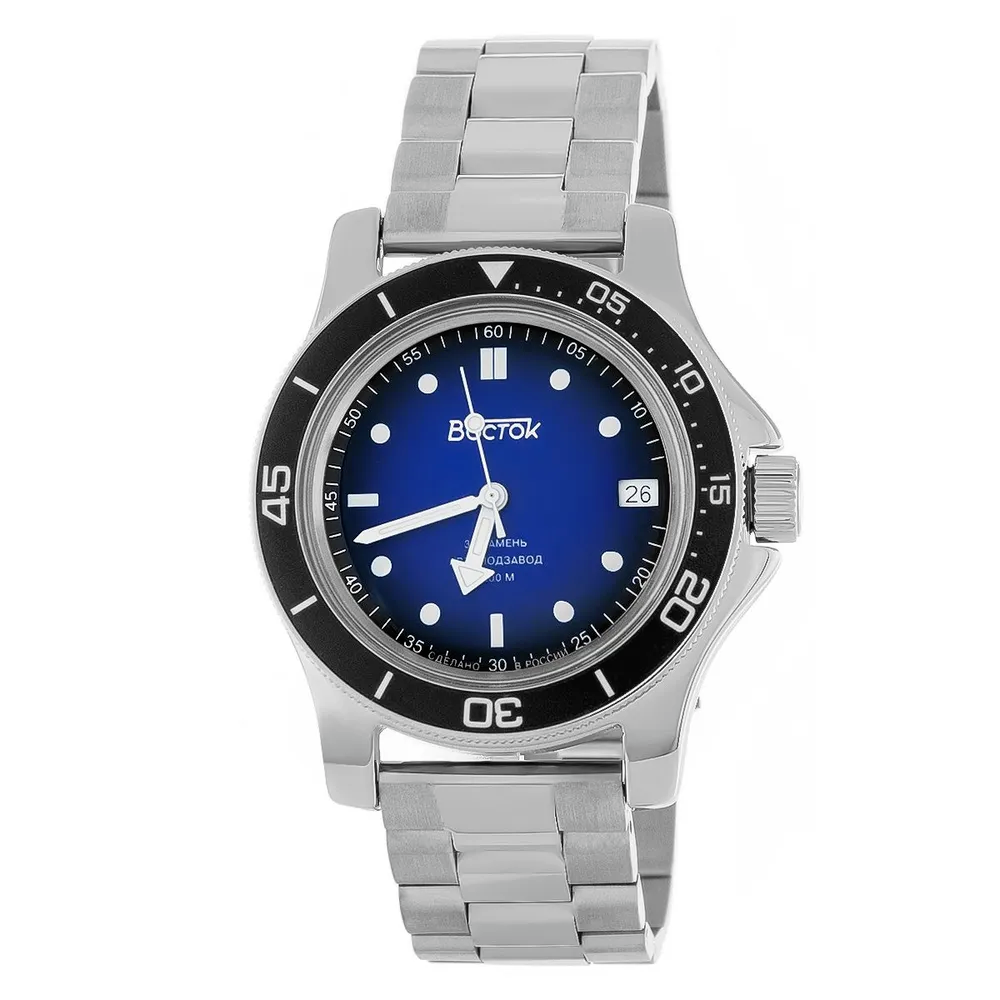 Vostok Amphibia 13005V Russian Military Watch Automatic USA Seller