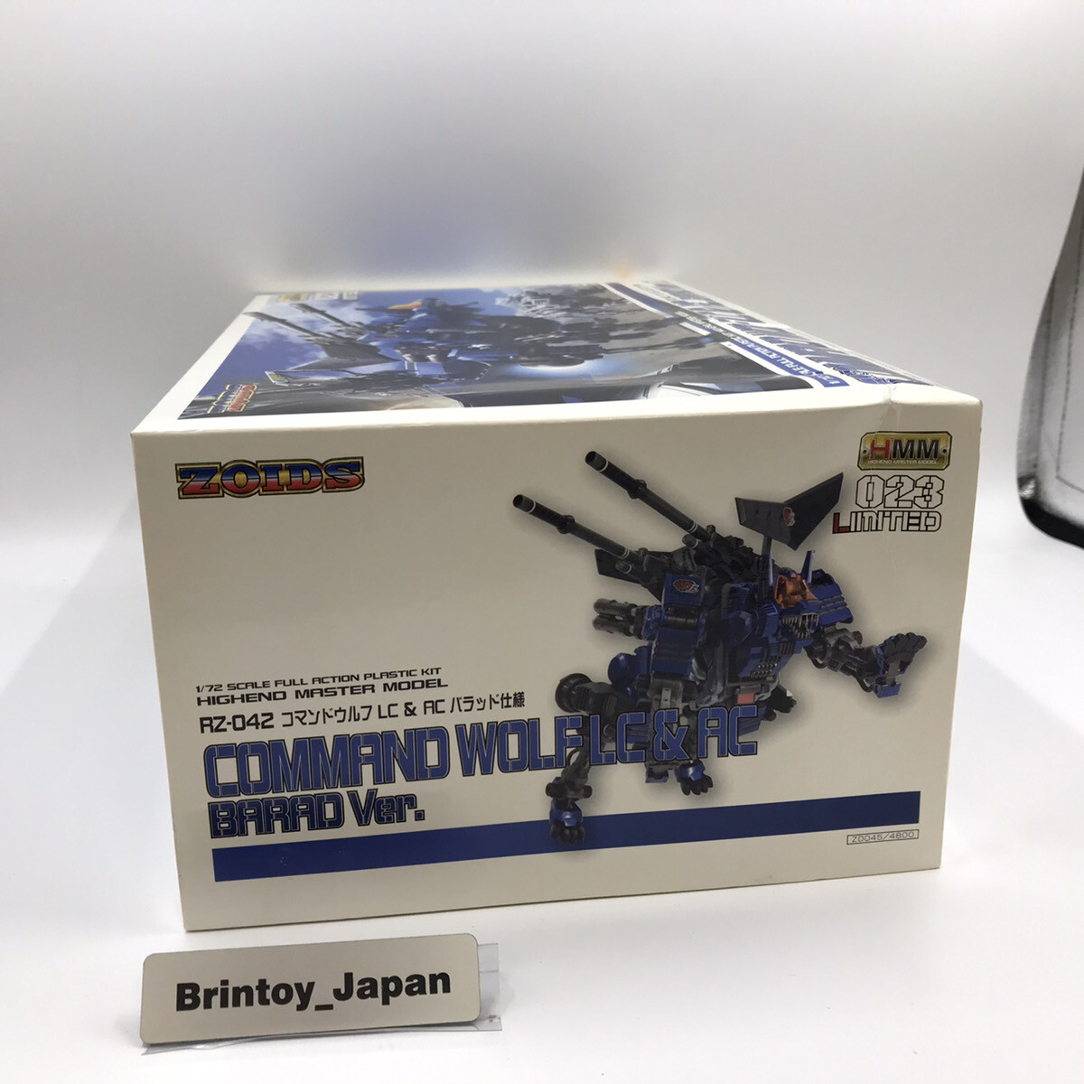 Zoids HMM 023 Limited Command Wolf LC & AC Barad Ver. RZ-042 Zoids HMM 023 Limited Command Wolf LC & AC Barad Ver. RZ-042
