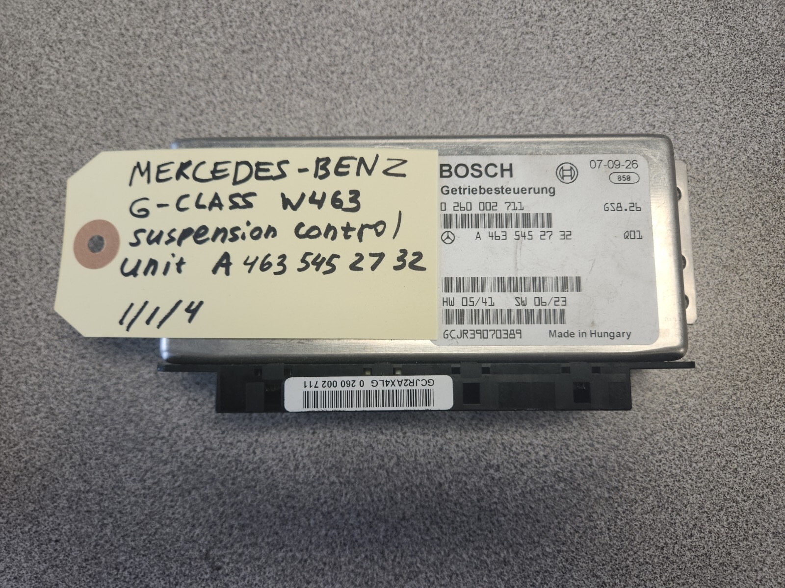 W463 Control Unit for Transfer Case 4635452732/4635452732  