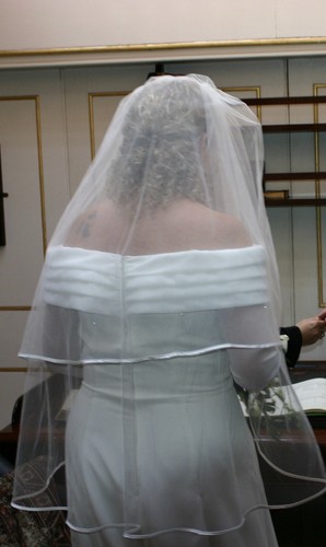 Aphrodite wedding dress size 18 used - Picture 5 of 7