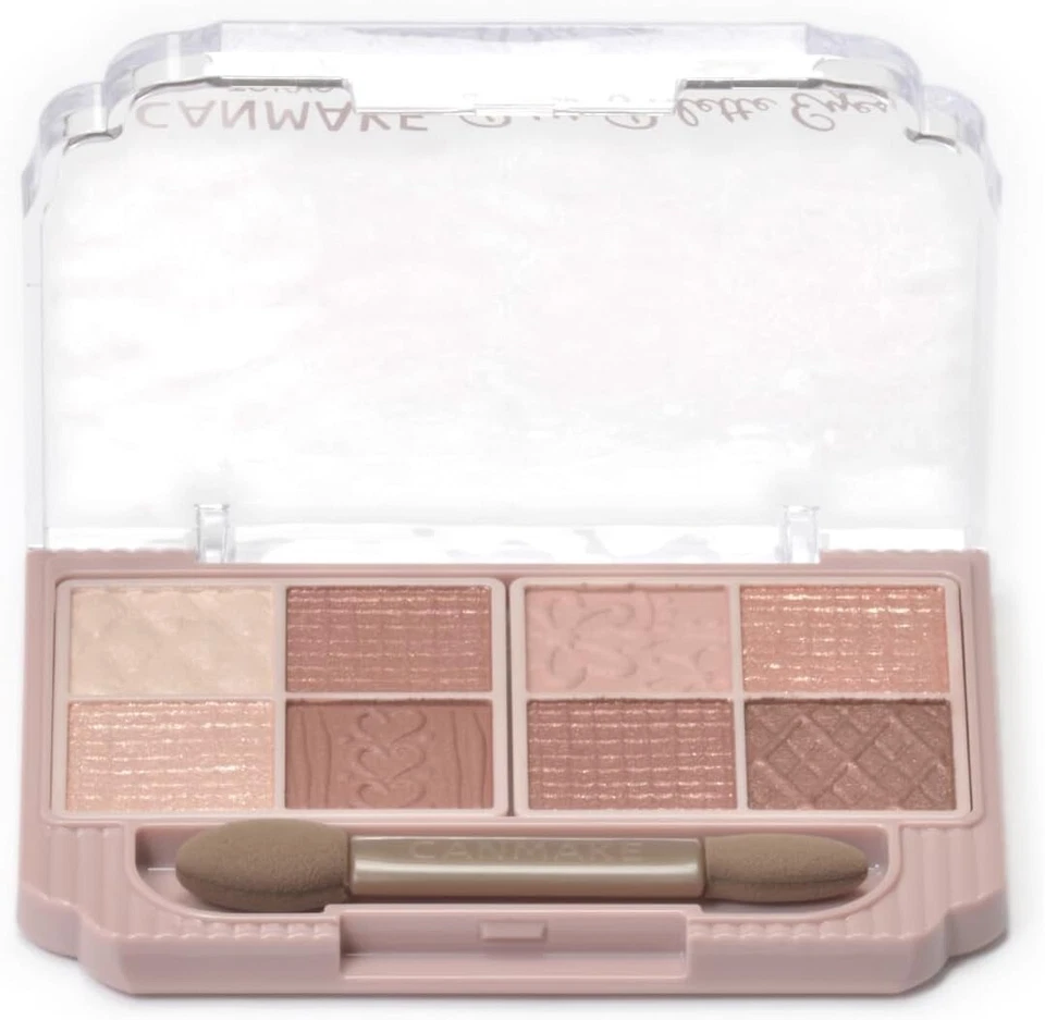 New 2024 Canmake Tokyo Petit Palette Eyes 04 Amand Brulee 2.0g Made In Japan - Image 3 of 4