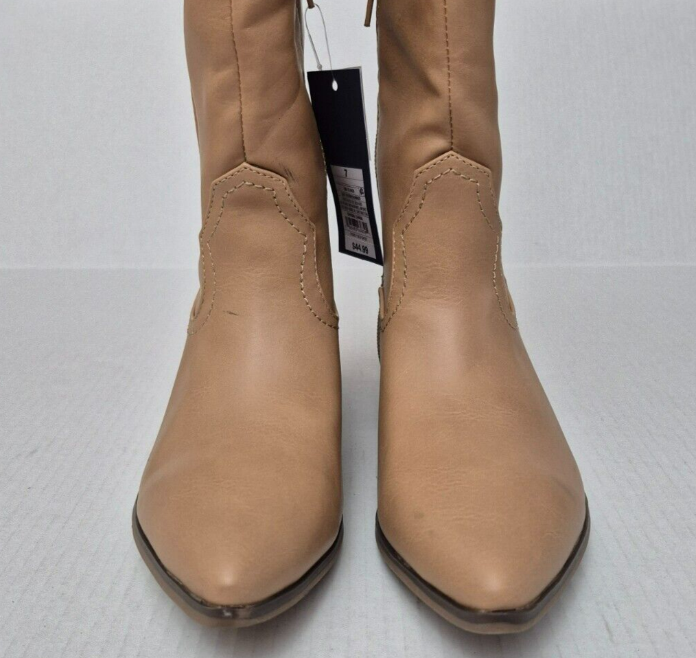 Women's Universal Threads Western Sommer Boot Light Brown Size 7 - NWoB