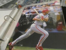 Jim Eisenreich Philadelphia Phillies signed 8x10 photo COA
