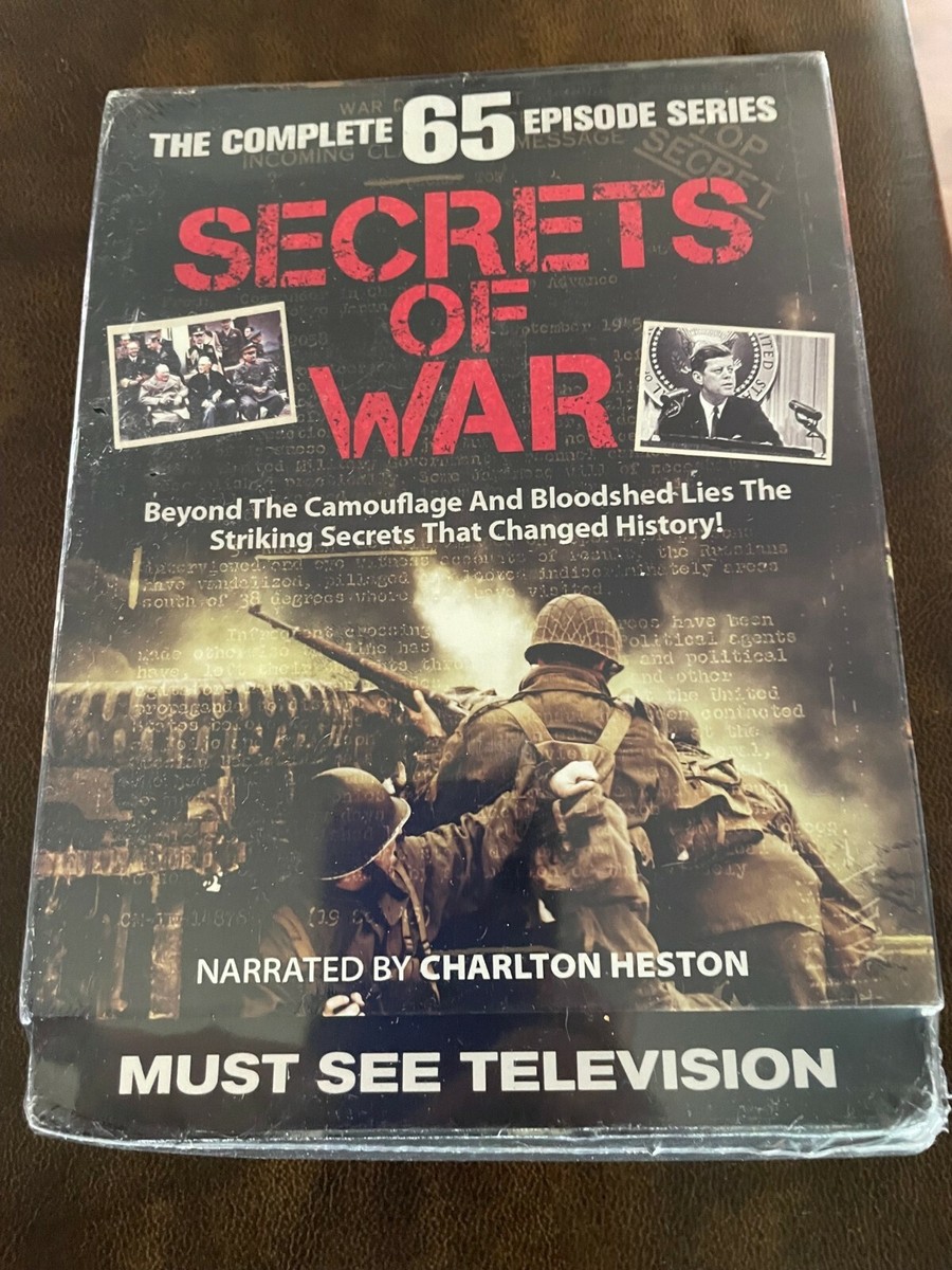Secrets of War - The Complete 65 Episode Series - 13 DVD Set - NEW