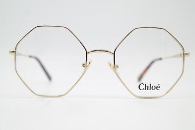 Brille Chloe Ch0022O Gold Eckig Brillengestell eyeglasses Neu