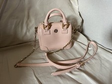 tory burch mini robinson light pink satchel crossbody shoulder bag discontinued