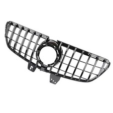 für Mercedes GT LOOK Grill V-KLASSE W447 ab 2019 GLANZ SCHWARZ Kühlergrill Front