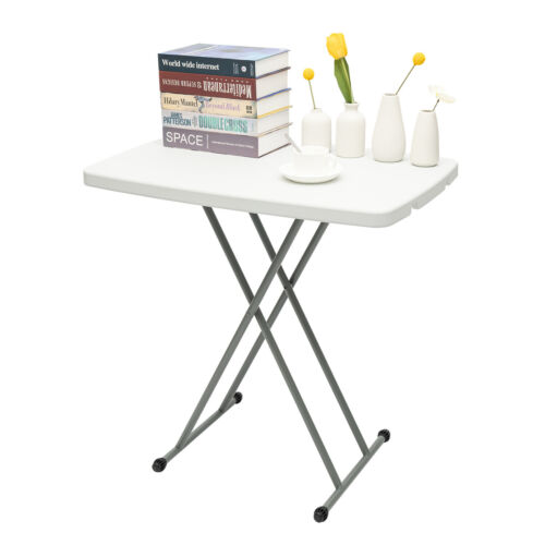 Portable Snack TV Dinner Laptop Tray Adjustable Folding Table Desk Sofa Bed Side - Picture 13 of 15