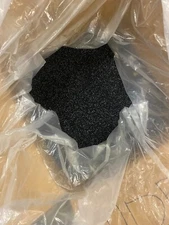 Black HDPE Plastic Resin Pellets Injection Molding Material 43.5 lbs