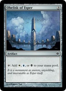 Obelisk of Esper x4 - Shards of Alara - NM-Mint, English - Shards of Alara