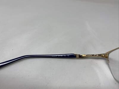 Safilo Emozioni Italy EM 4396 KY2 53-18-135 Navy/Gold  display picture 1