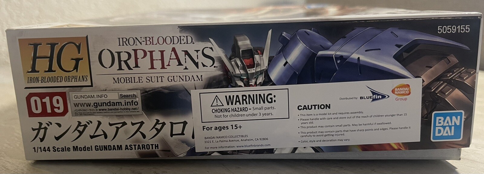 Gundam 1/144 HG IBO #019 Iron-Blooded Orphans ASW-G-29 Gundam Astaroth Model Kit