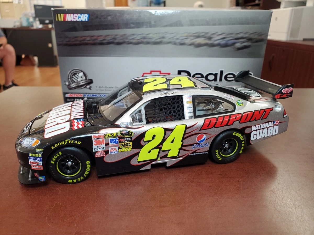 XRARE SAMPLE 2010 Jeff Gordon 24 National Guard 1 24 NASCAR ARC