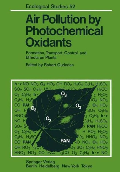 Air Pollution By Photochemical Oxidants Robert Guderian-image