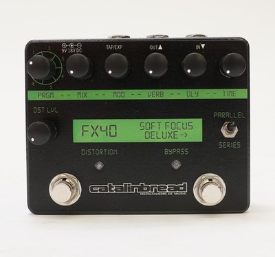 Catalinbread Soft Focus Deluxe Multi-Effects Reverb Guitar Pedal