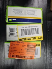 3ct Leviton Decora Plus 15Amp 125V Industrial Duplex Outlet/Receptacle(MS339)