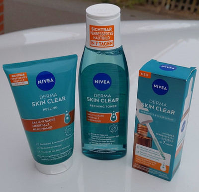 NIVEA Derma Skin Clear Refining Toner Gesichtswasser 200 ml Salicylsäure