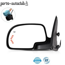 Side View Mirror Power Heated Turn Signal Driver Left Door For 2003-07 Gmc Chevy Side View Mirror Power Heated Turn Signal Driver Left Door For 2003-07 Gmc Chevy