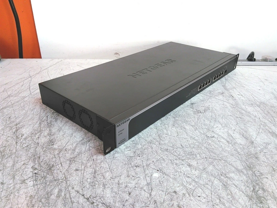 Failing Fan NetGear ProSafe XS708Ev2 8-Port Gigabit Network Switch AS-IS - Image 4 of 4