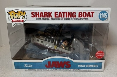 Funko Pop! ジョーズ- Shark Eating Boat #1145 NEW Funko Pop! Jaws: Shark Eating Boat #1145 GameStop Exclusive
